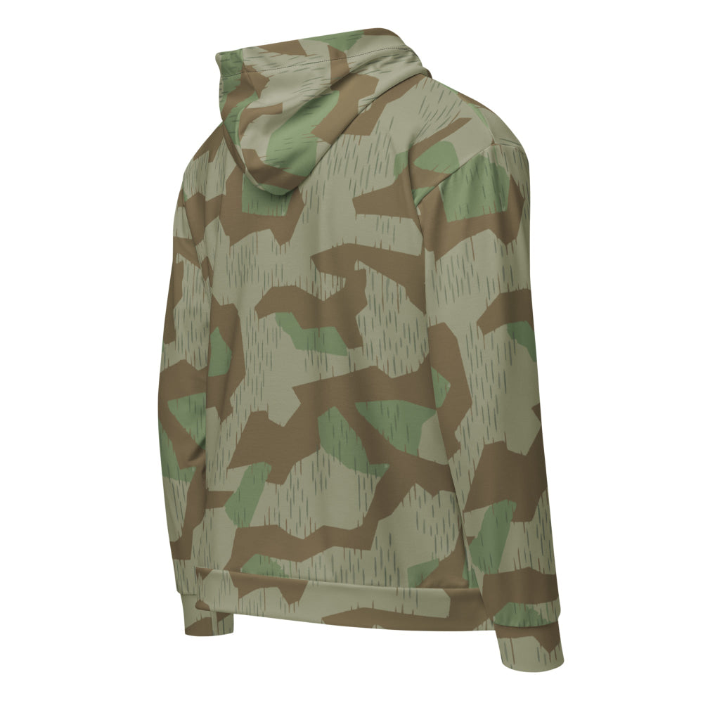 Bulgarian 1968 Airborne Splinter CAMO Unisex zip hoodie - Zip Hoodie