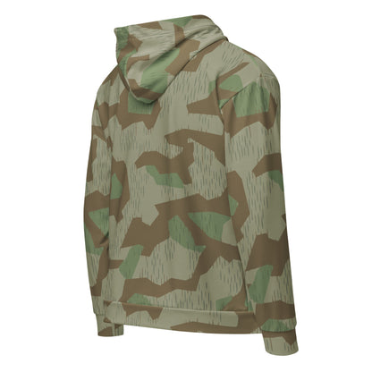 Bulgarian 1968 Airborne Splinter CAMO Unisex zip hoodie - Zip Hoodie