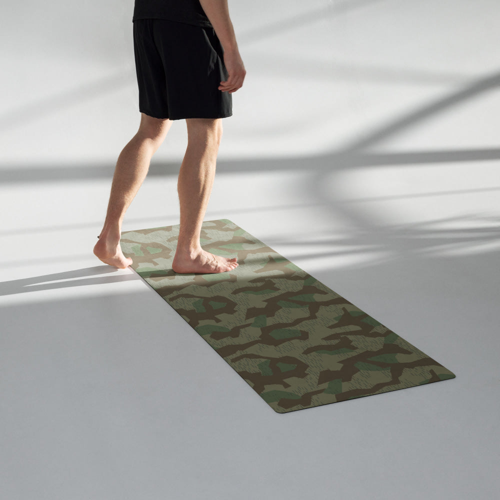 Bulgarian 1968 Airborne Splinter CAMO Yoga mat - Mat