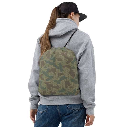 Bulgarian 1979 Splinter Airborne CAMO Drawstring Bag - Bags