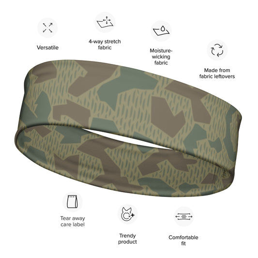 Bulgarian 1979 Splinter Airborne CAMO Headband - M - Headbands