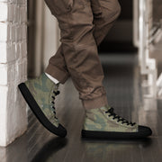 Splinter Airborne 1979 CAMO Mens High-Top Canvas Shoes - 5