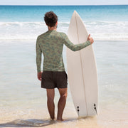 Splinter Airborne 1979 CAMO Mens Long-Sleeve Rash Guard