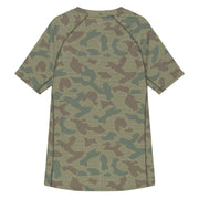 Splinter Airborne 1979 CAMO Mens Short-Sleeve Rash Guard - SS