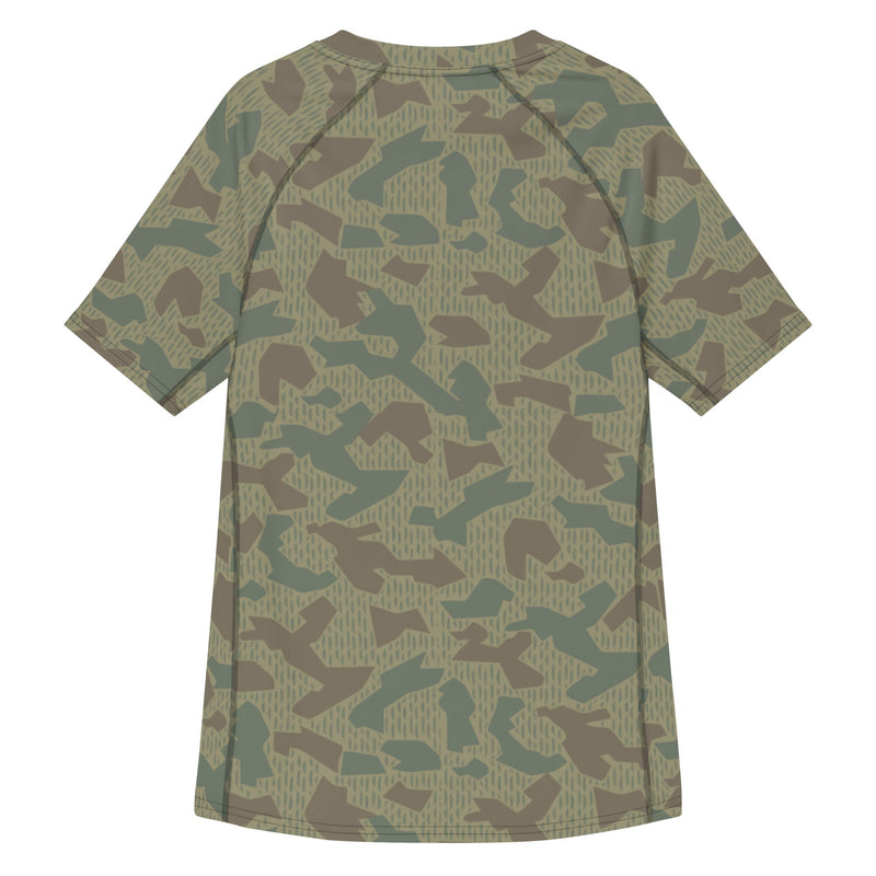 Splinter Airborne 1979 CAMO Mens Short-Sleeve Rash Guard - SS