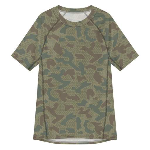 Splinter Airborne 1979 CAMO Mens Short-Sleeve Rash Guard - 2XS - SS
