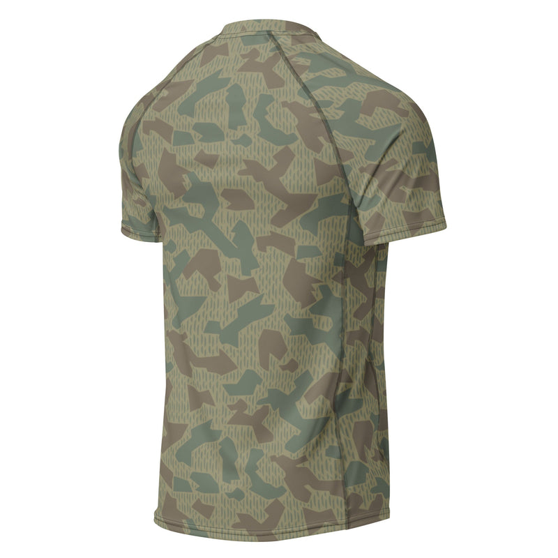 Splinter Airborne 1979 CAMO Mens Short-Sleeve Rash Guard - SS