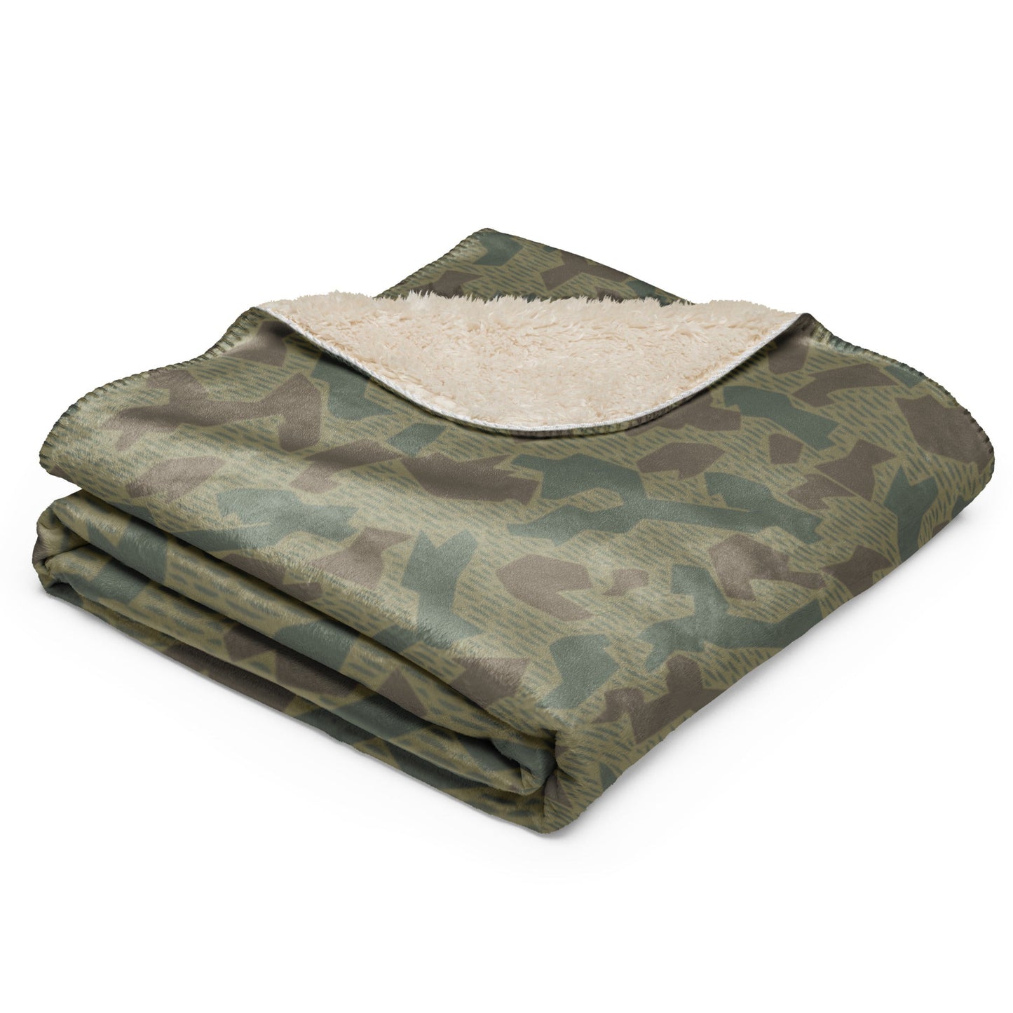 Bulgarian 1979 Splinter Airborne CAMO Sherpa Blanket