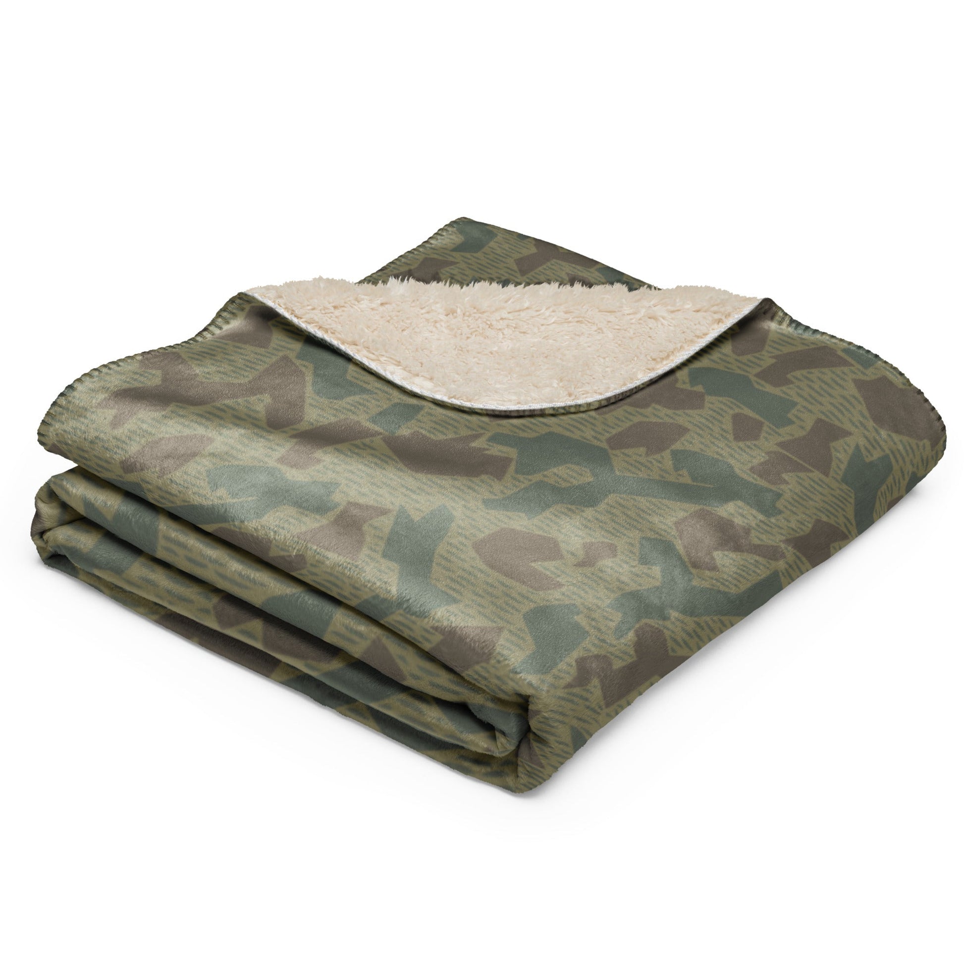 Bulgarian 1979 Splinter Airborne CAMO Sherpa Blanket