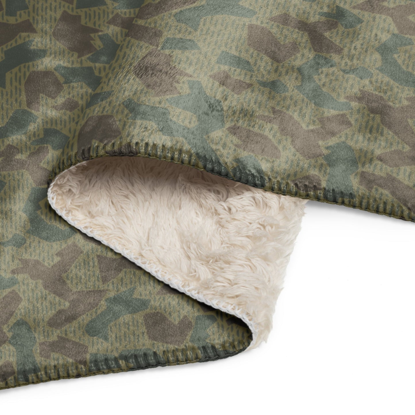 Bulgarian 1979 Splinter Airborne CAMO Sherpa Blanket