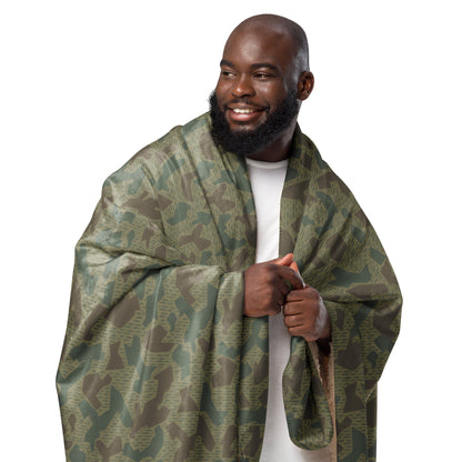 Bulgarian 1979 Splinter Airborne CAMO Sherpa Blanket