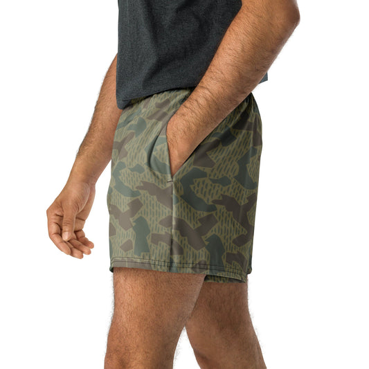 Bulgarian 1979 Splinter Airborne CAMO Unisex Athletic Shorts - XS