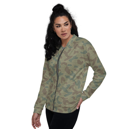 Bulgarian 1979 Splinter Airborne CAMO Unisex Bomber Jacket