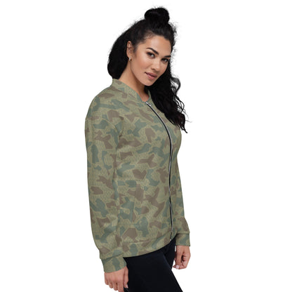 Bulgarian 1979 Splinter Airborne CAMO Unisex Bomber Jacket
