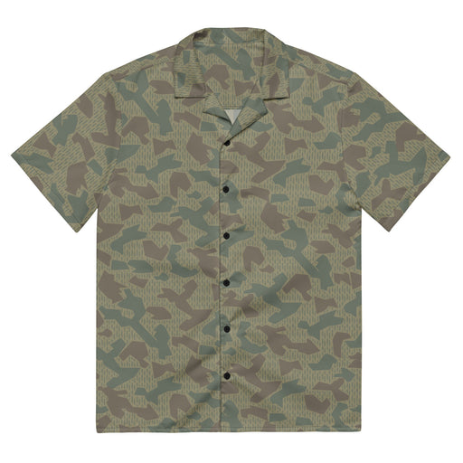 Splinter Airborne 1979 CAMO Unisex Short-Sleeve Button Shirt - 2XS - Button-Up