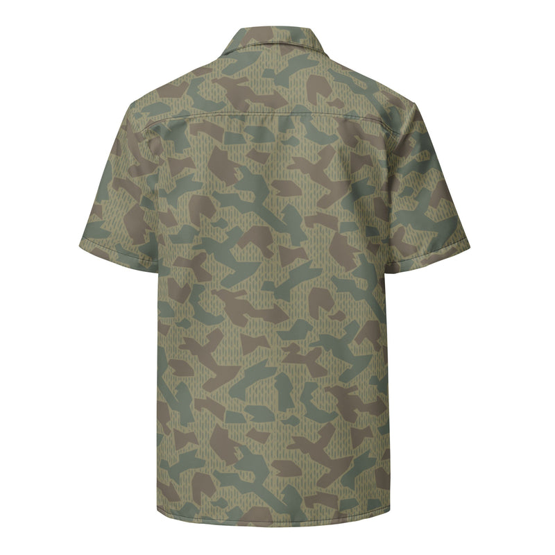Splinter Airborne 1979 CAMO Unisex Short-Sleeve Button Shirt - Button-Up