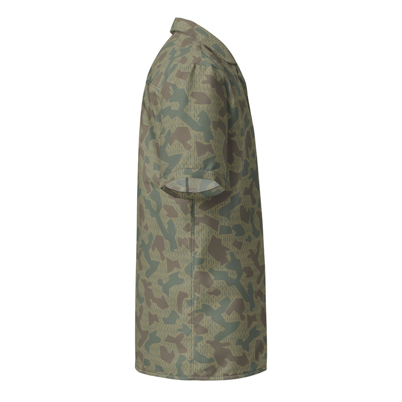 Splinter Airborne 1979 CAMO Unisex Short-Sleeve Button Shirt - Button-Up