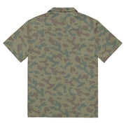 Splinter Airborne 1979 CAMO Unisex Short-Sleeve Button Shirt - Button-Up