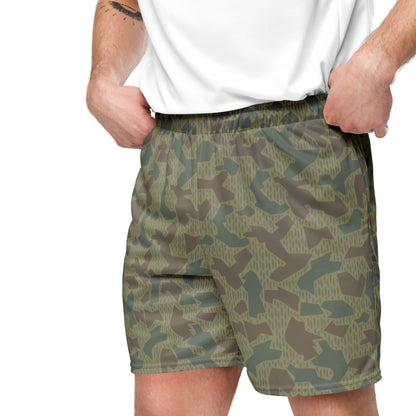 Bulgarian 1979 Splinter Airborne CAMO Unisex Mesh Shorts