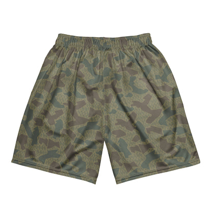 Bulgarian 1979 Splinter Airborne CAMO Unisex Mesh Shorts