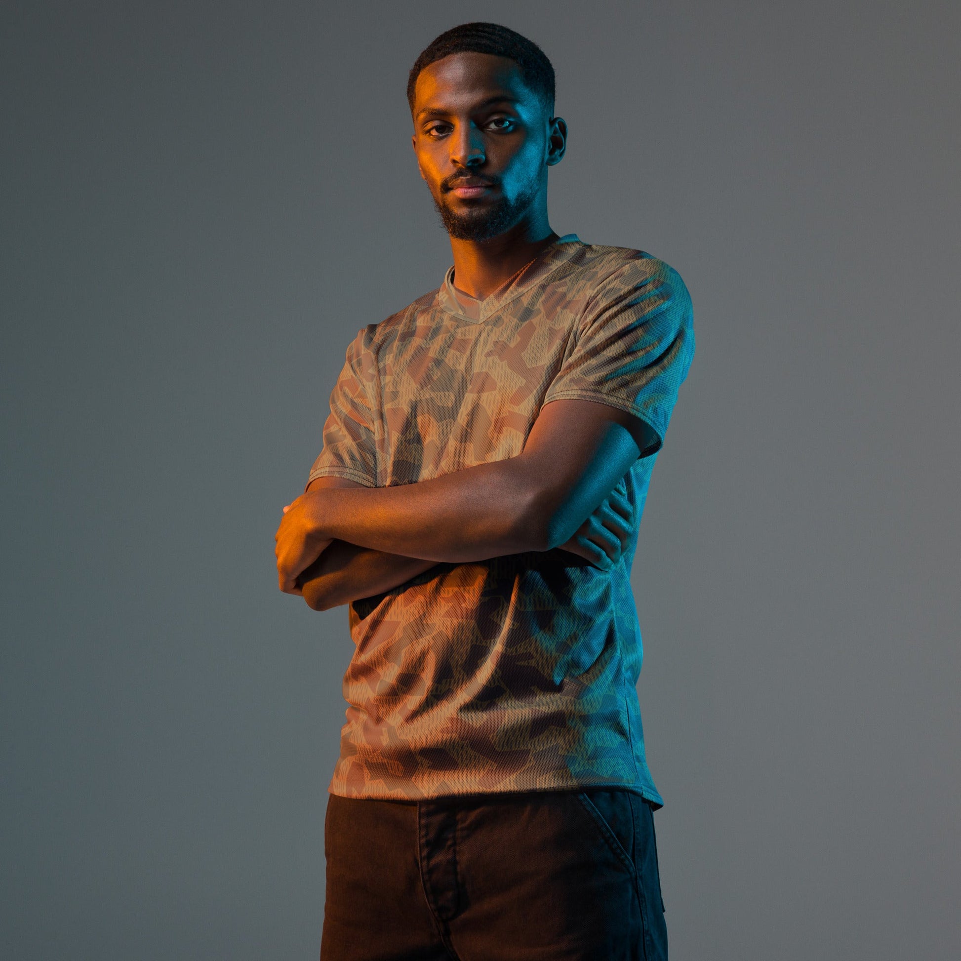 Bulgarian 1979 Splinter Airborne CAMO unisex sports jersey - Sports Jerseys