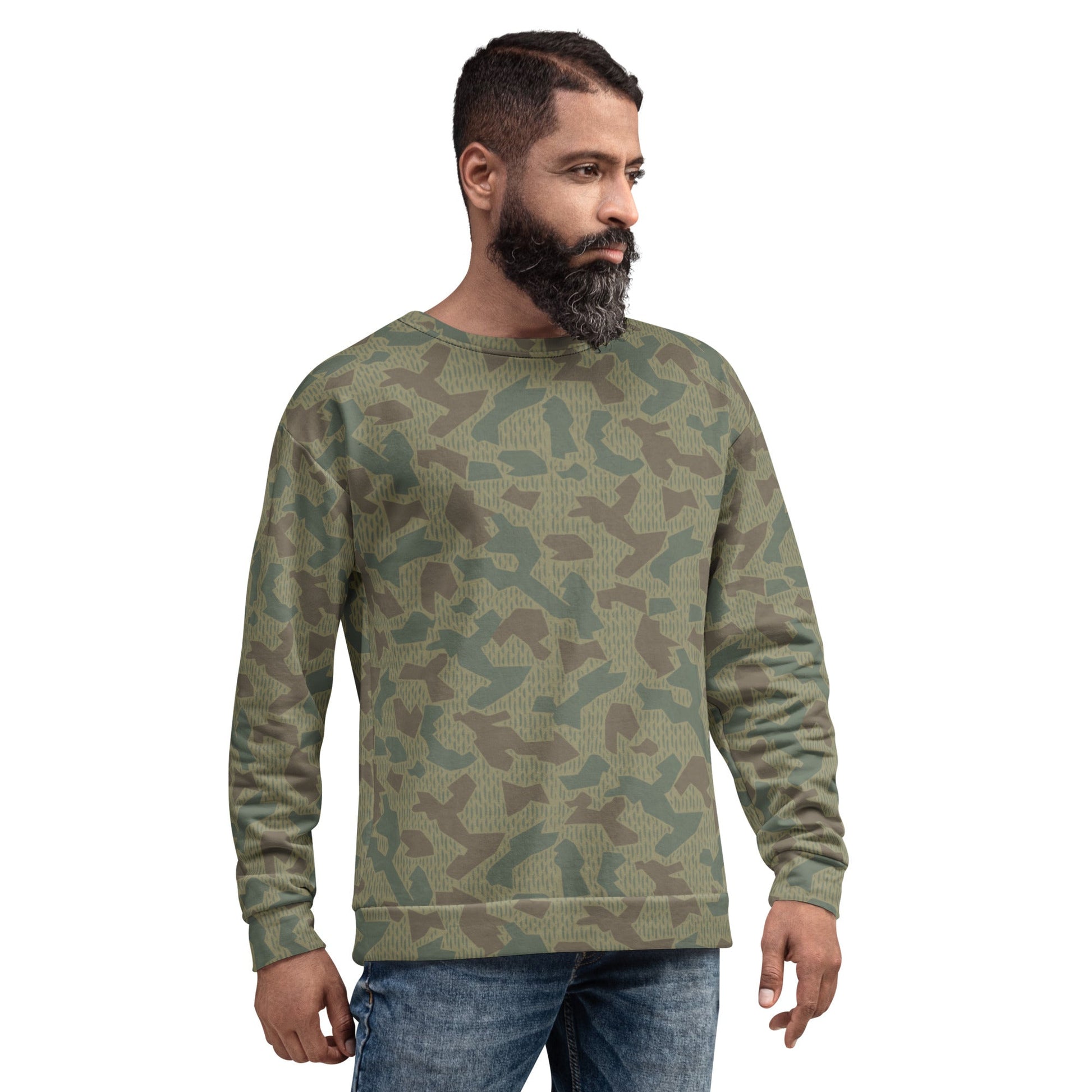 Bulgarian 1979 Splinter Airborne CAMO Unisex Sweatshirt