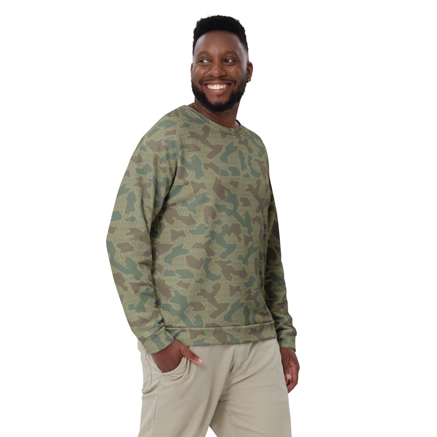 Bulgarian 1979 Splinter Airborne CAMO Unisex Sweatshirt