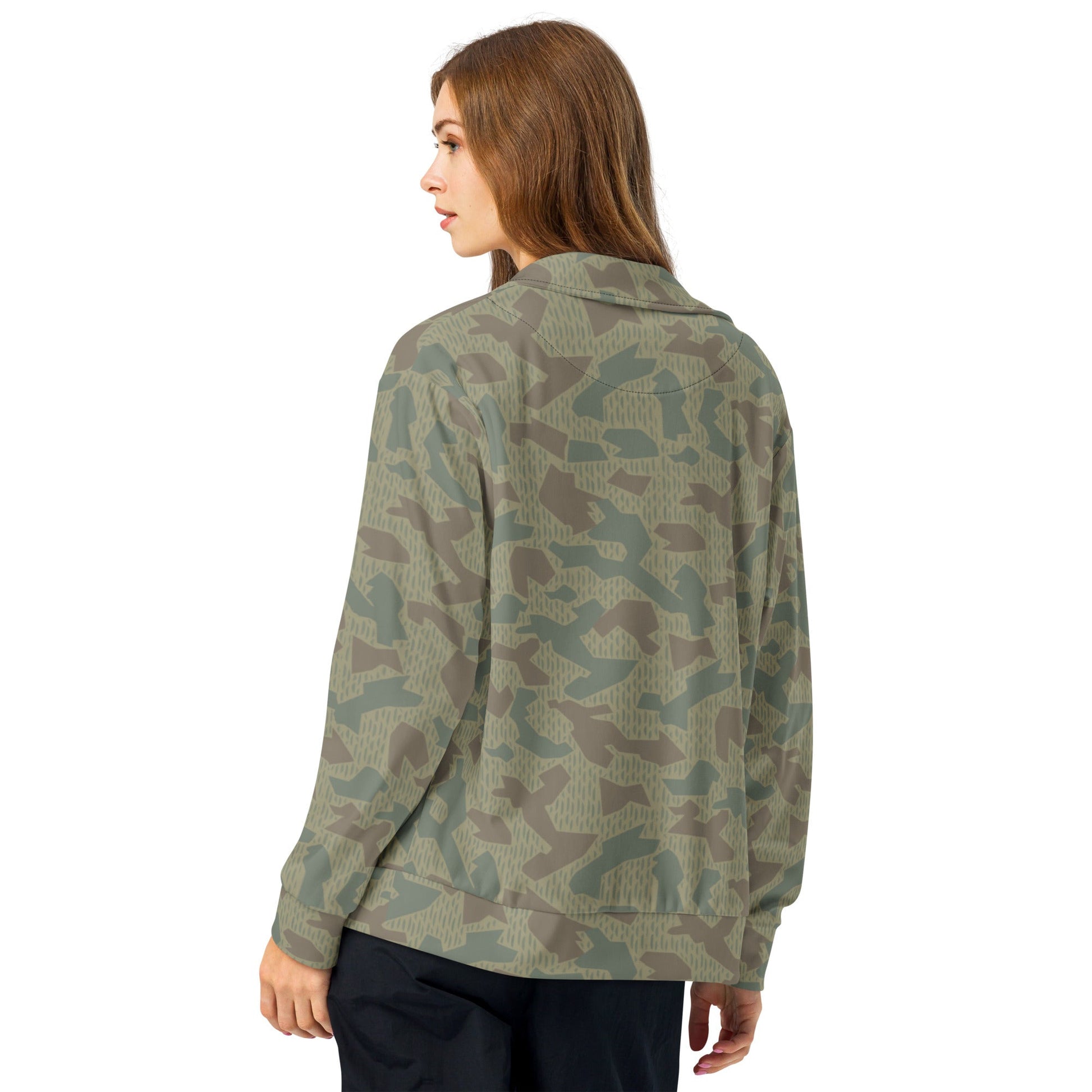 Bulgarian 1979 Splinter Airborne CAMO Unisex track jacket - Track Jackets