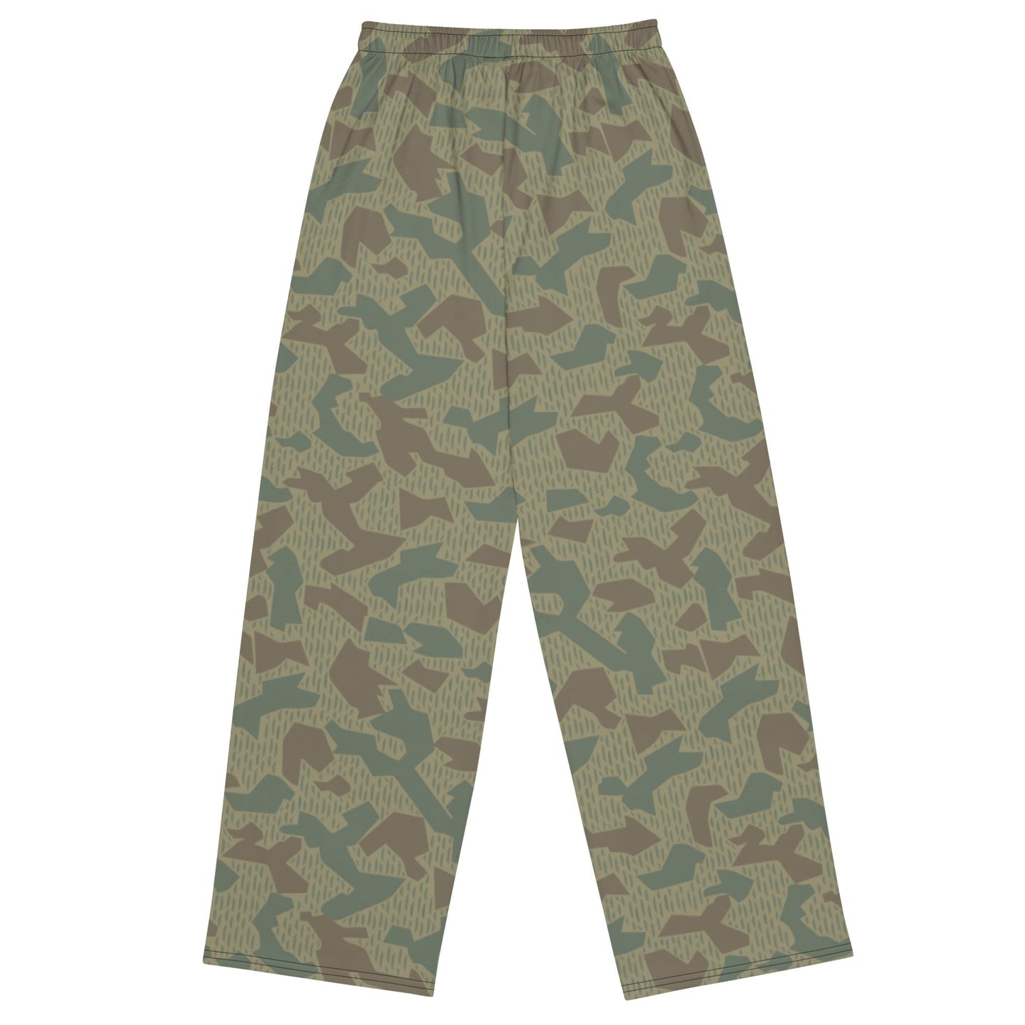 Bulgarian 1979 Splinter Airborne CAMO Unisex Wide-Leg Leisure Pants