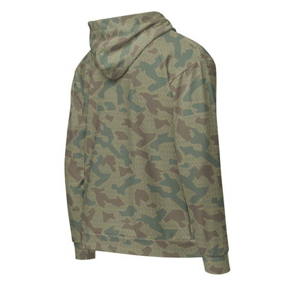 Bulgarian 1979 Splinter Airborne CAMO Unisex Zip Hoodie