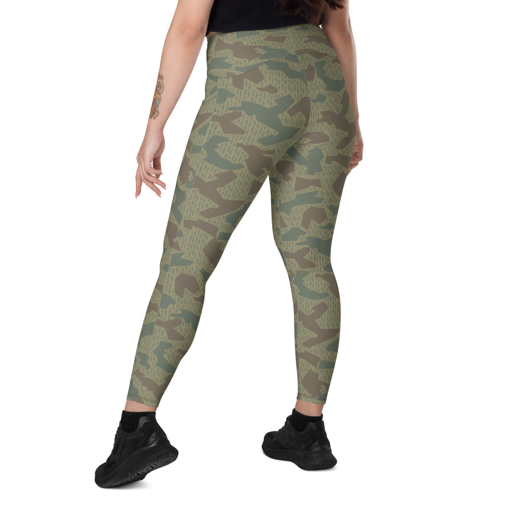 Bulgarian 1979 Splinter CAMO Leggings with pockets - Womens With Pockets