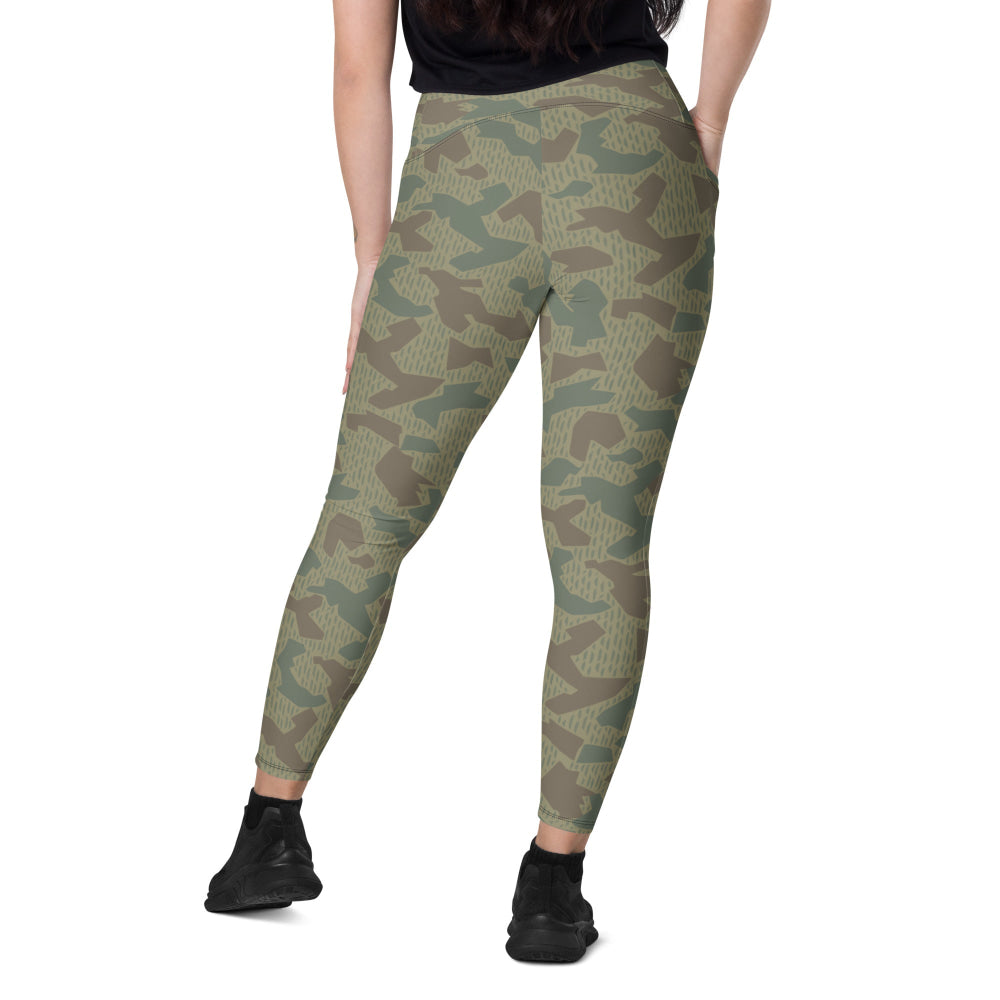 Bulgarian 1979 Splinter CAMO Leggings with pockets - Womens With Pockets