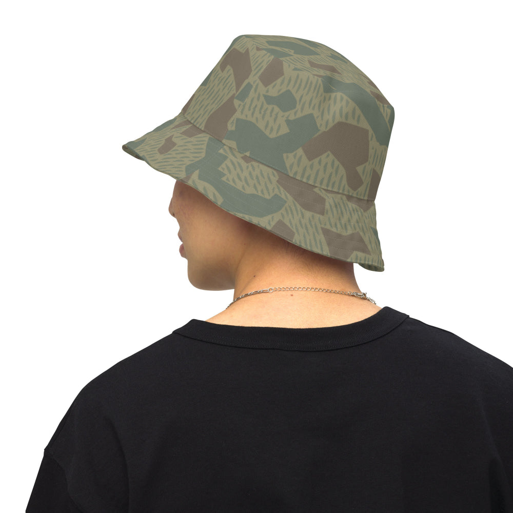 Bulgarian 1979 Splinter CAMO Reversible bucket hat - Bucket Hat