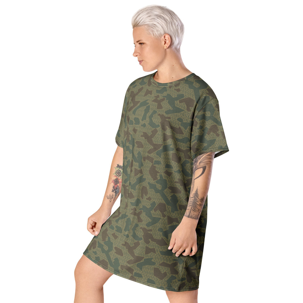 Bulgarian 1979 Splinter CAMO T-shirt dress - Womens T-Shirt Dress