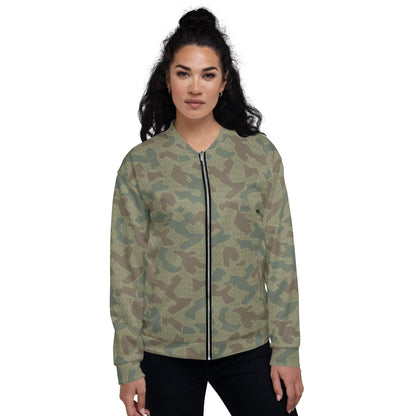 Bulgarian 1979 Splinter CAMO Unisex Bomber Jacket