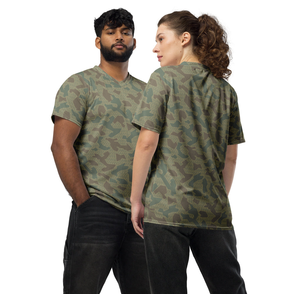 Bulgarian 1979 Splinter CAMO unisex sports jersey - 2XS - Unisex Sports Jersey