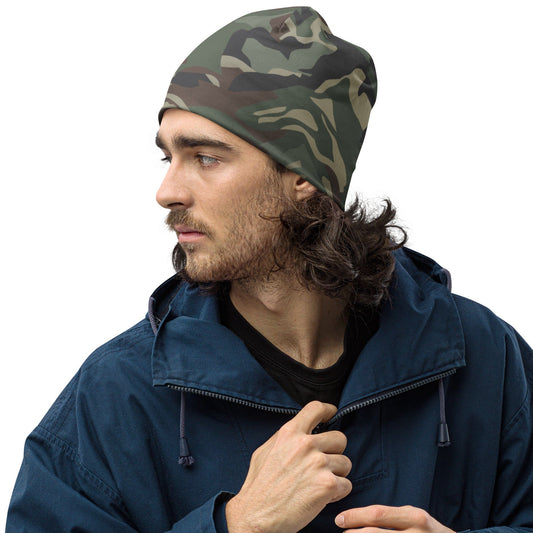 Bulgarian Army Disruptive Pattern (DPM) Temperate CAMO Beanie - S