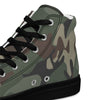 Bulgarian Army Disruptive Pattern (DPM) Temperate CAMO Men’s high top canvas shoes