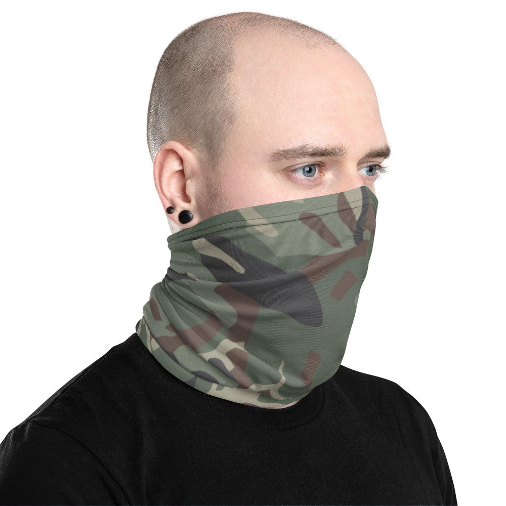 Bulgarian Army Disruptive Pattern (DPM) Temperate CAMO Neck Gaiter