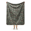 Bulgarian Army Disruptive Pattern (DPM) Temperate CAMO Sherpa blanket - 50″×60″