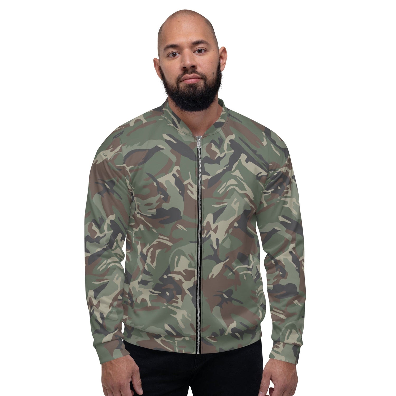 Bulgarian Army Disruptive Pattern (DPM) Temperate CAMO Unisex Bomber Jacket - Jackets