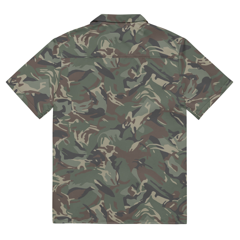 Bulgarian Army Disruptive Pattern (DPM) Temperate CAMO Unisex button shirt - Button Shirt