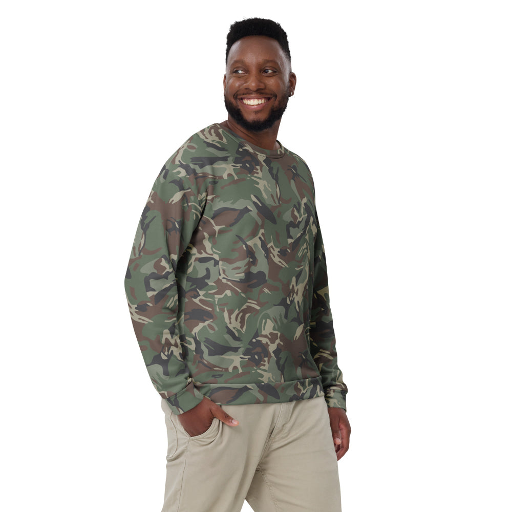 Bulgarian Army Disruptive Pattern (DPM) Temperate CAMO Unisex Sweatshirt