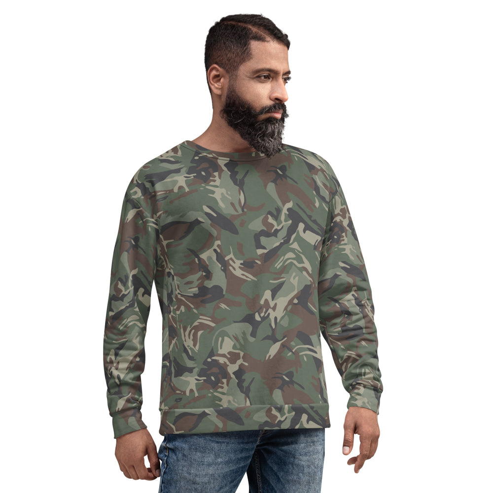 Bulgarian Army Disruptive Pattern (DPM) Temperate CAMO Unisex Sweatshirt