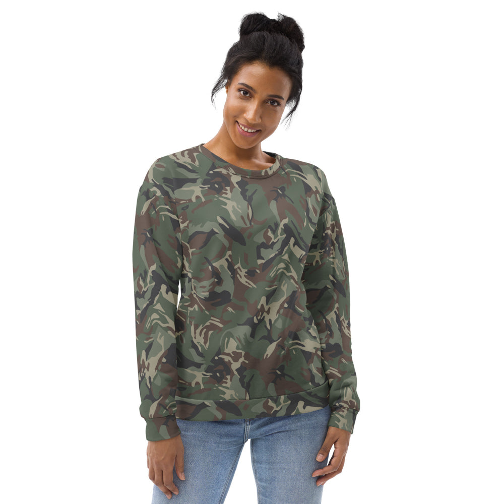 Bulgarian Army Disruptive Pattern (DPM) Temperate CAMO Unisex Sweatshirt