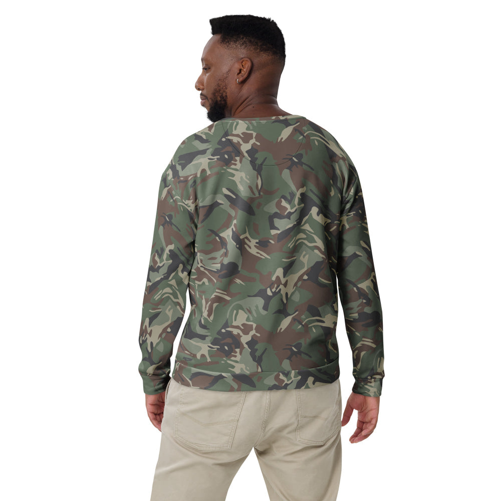 Bulgarian Army Disruptive Pattern (DPM) Temperate CAMO Unisex Sweatshirt