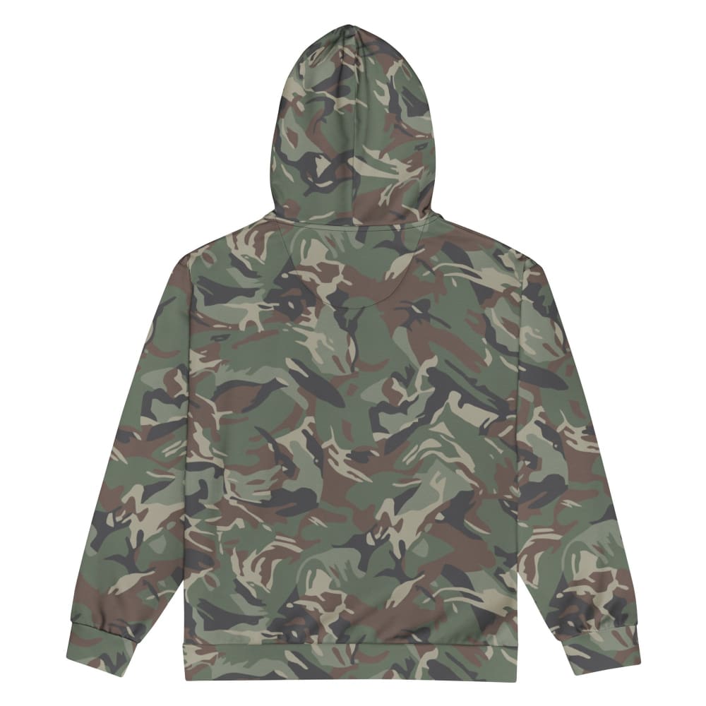Bulgarian Army Disruptive Pattern (DPM) Temperate CAMO Unisex zip hoodie