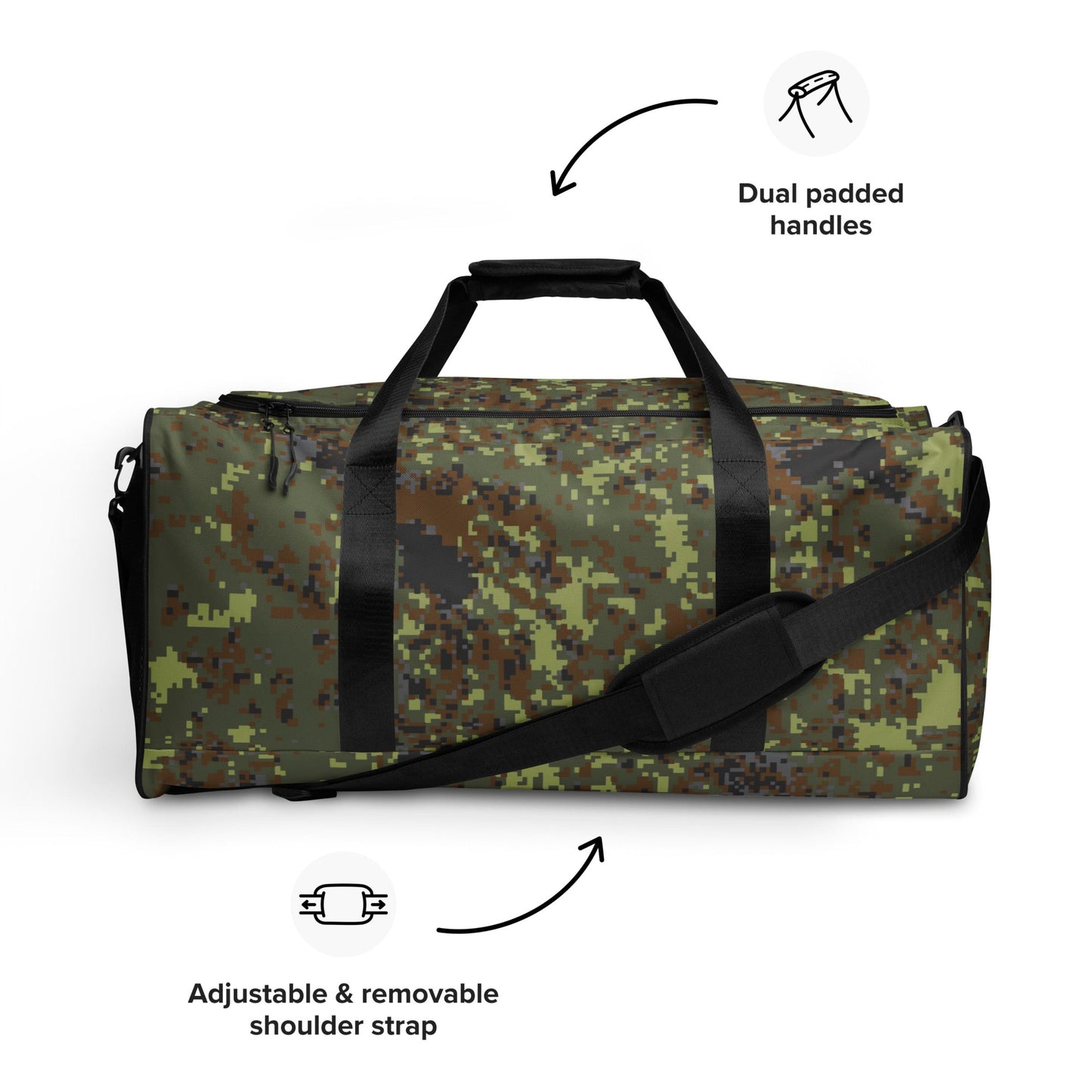 Bulgarian Digital Flecktarn CAMO Duffle bag - Bags
