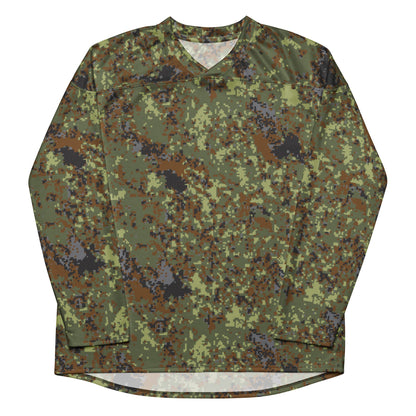 Bulgarian Digital Flecktarn CAMO hockey fan jersey - Hockey Jerseys