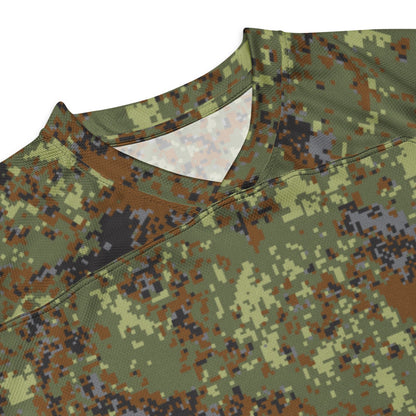Bulgarian Digital Flecktarn CAMO hockey fan jersey - Hockey Jerseys